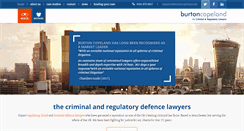 Desktop Screenshot of burtoncopeland.com